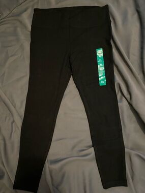 MIA Black Full-Length High-Waist Leggings